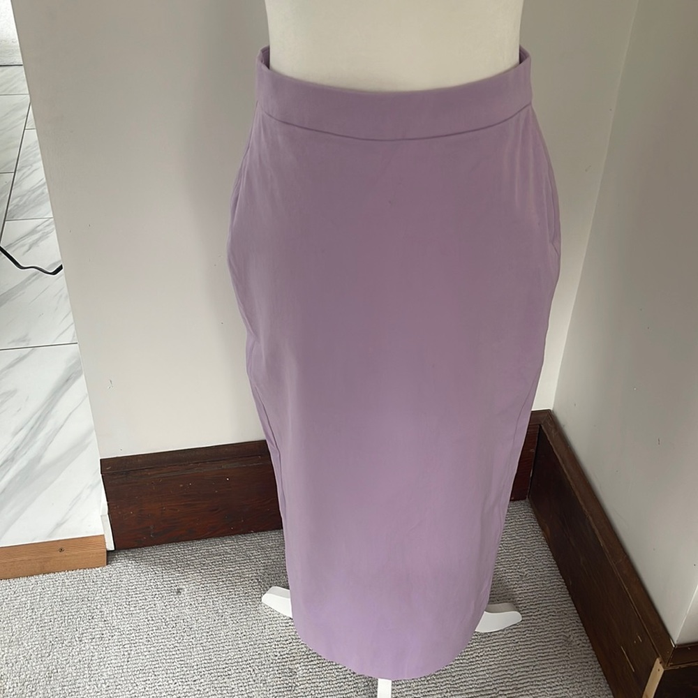 J Crew No3 pencil skirt in stretch bi-cotton, sz 2